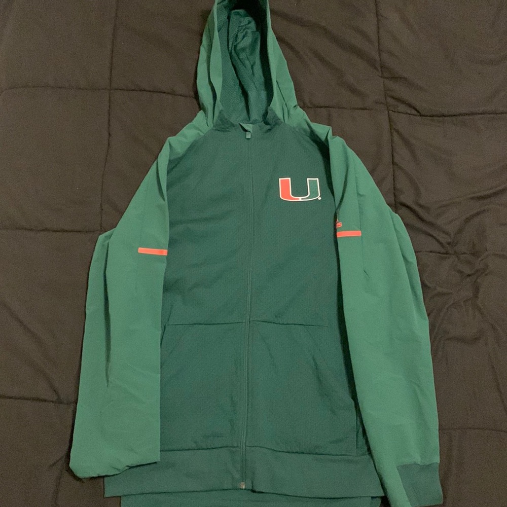University of Miami Zip Up Hoodie